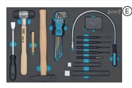 哈蔡特工具組套163-60 L